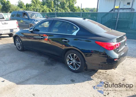 2017 Infiniti Q50 3.0T Signature Edition from USA, damaged, VIN JN1EV7AR1HM838719